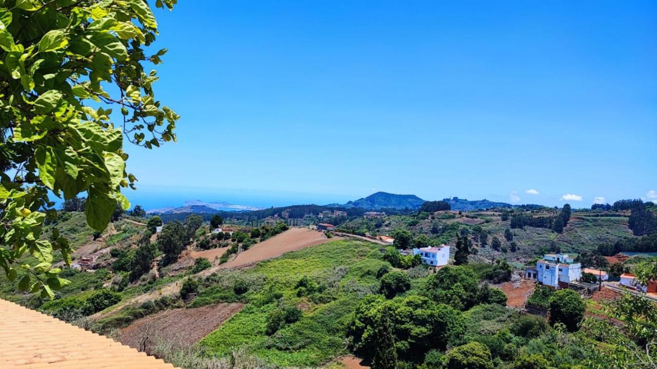 Casa Rural Con Piscina Privada El Roble Moya  Eksteriør bilde